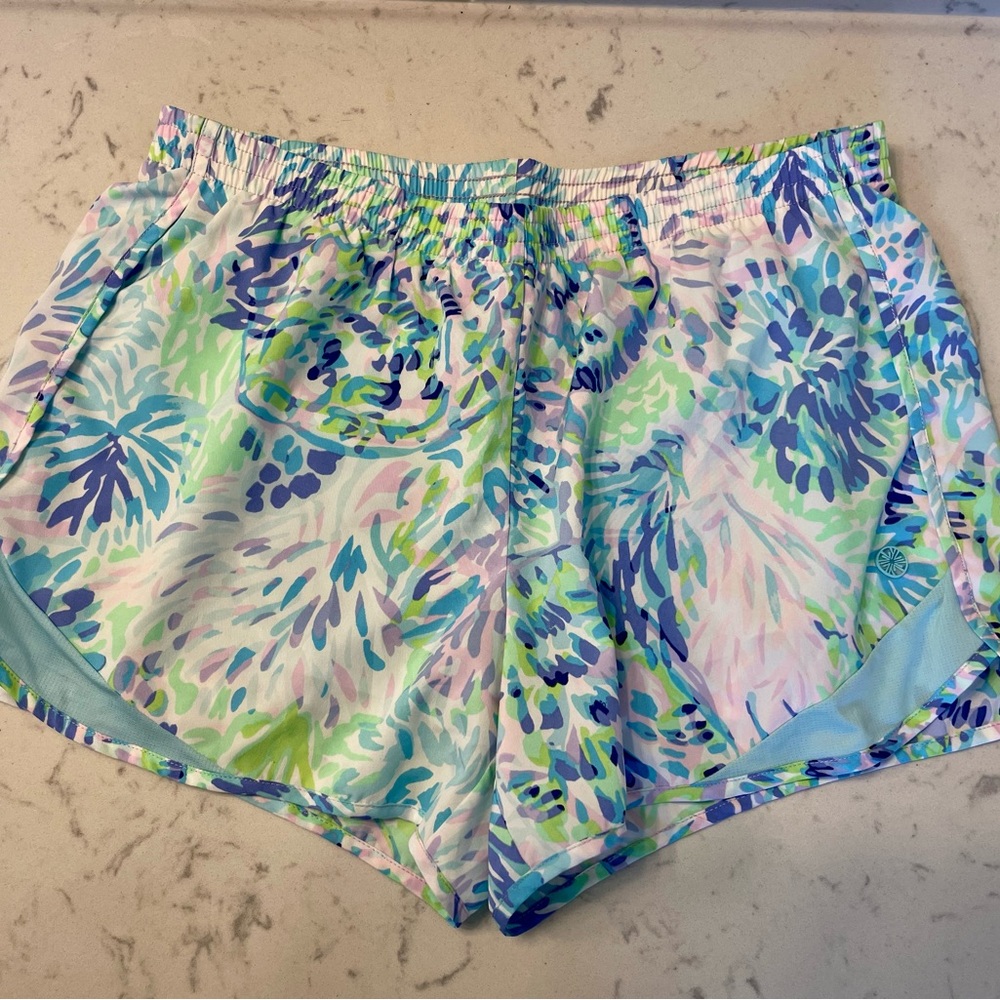 Lilly Pulitzer running shorts